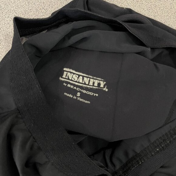 Beachbody Women's Black Insanity Tank Top w/ Bra Liner - Size Small - Picture 3 of 3